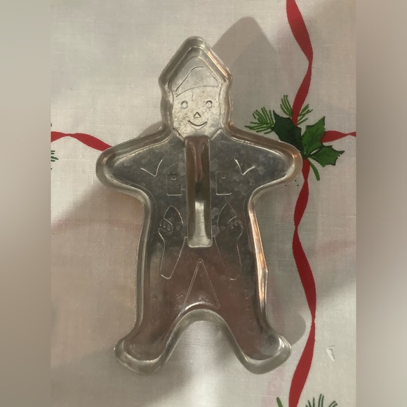 Vintage Metal Cookie Cutter Gingerbread Police/cowboy Man - Picture 2 of 2